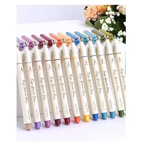 روان‌نویس WRITECH W-827 Sign Brush Pen Jade Green - 0