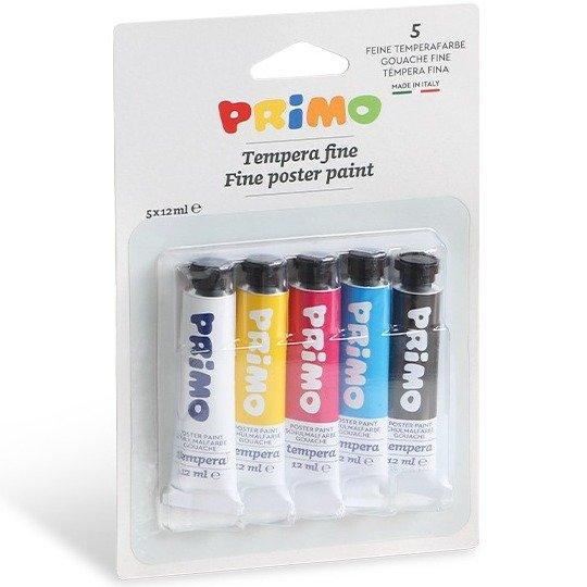 گواش 5 رنگ Primo 442T5BL 12ml