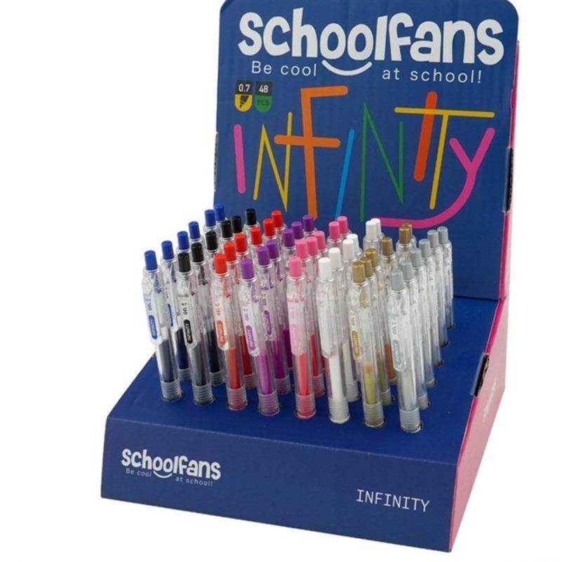 روان‌نویس نقره‌ای schoolfans 921202-13 Infinity 0.7mm  - 0