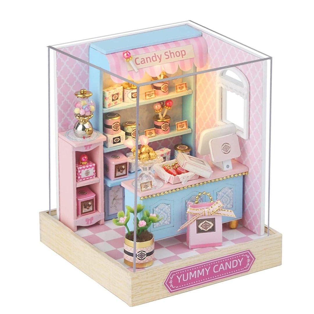 کیت ساخت خانه مینیاتوری چوبی  QT 045 Cuteroom