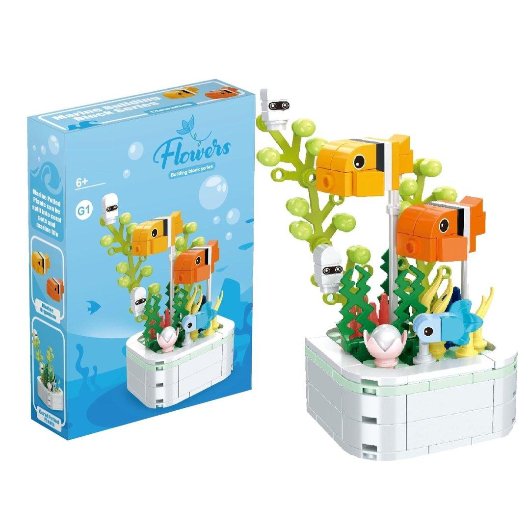 ساختنی حیوانات دریایی Flowers Building Block 103 G1 Clownfish
