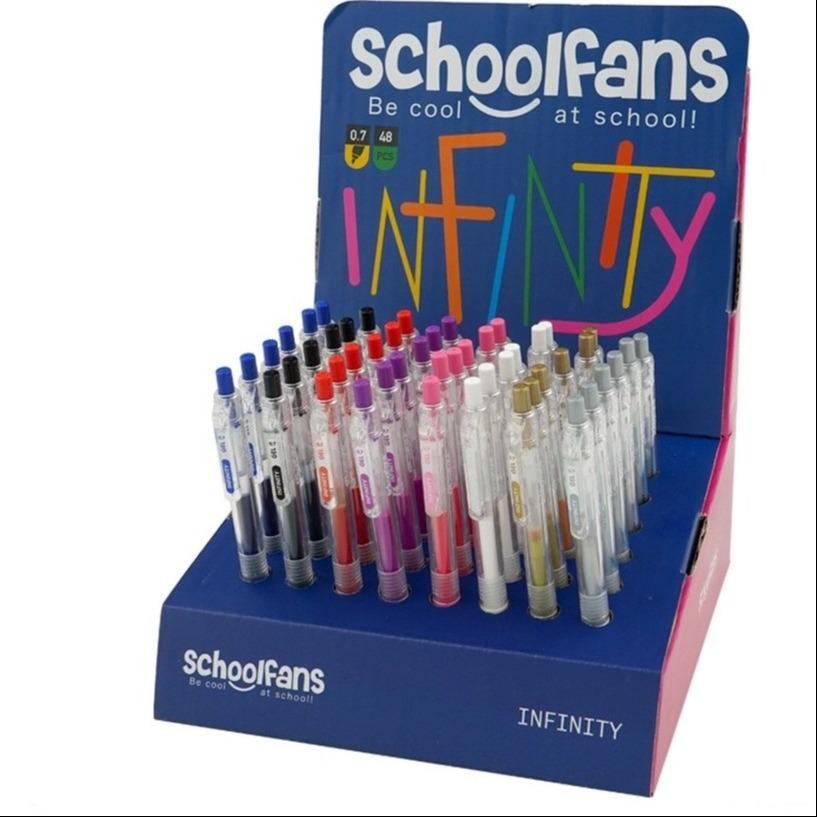 روان‌نویس سفید schoolfans 921202-14 Infinity 0.7mm - 0