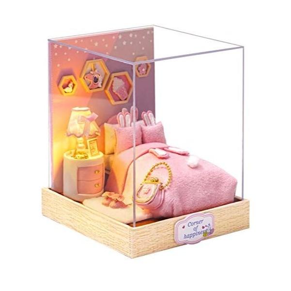 کیت ساخت خانه مینیاتوری چوبی  QT 028 Cuteroom