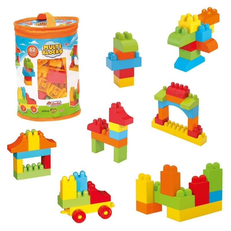 ساختنی dede Multi Blocks 62pcs 01253