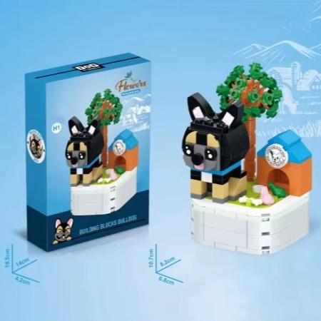 ساختنی سگ Flowers Building Block 103 H1 Dog - 0