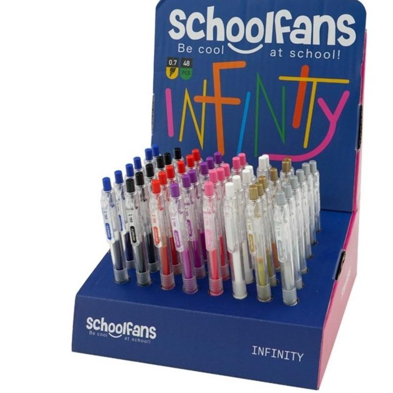 روان‌نویس مشکی schoolfans 921202-7 Infinity 0.7mm