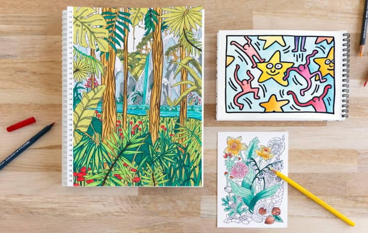 فواید کتاب‌های رنگ‌آمیزی بزرگسالان - Cover Image