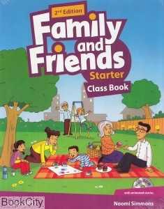 British Family and Friends Starter SB WB CD (دو جلدی) (ویرایش جدید)