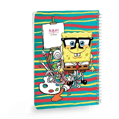 دفتر نقاشی 60 برگ وزیری sam - 0