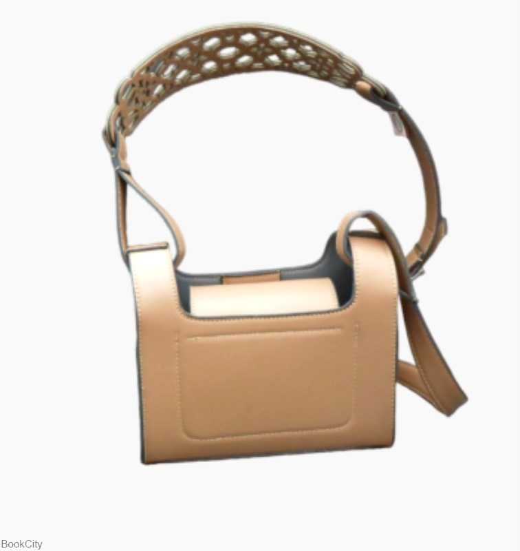 کیف دوشی طاووس چرم فرفره رنگی