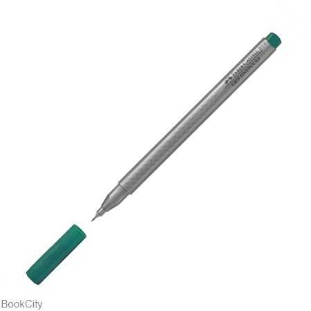 روان‌نویس سبز نوک نمدی FABER CASTELL 1516 Grip 0.4