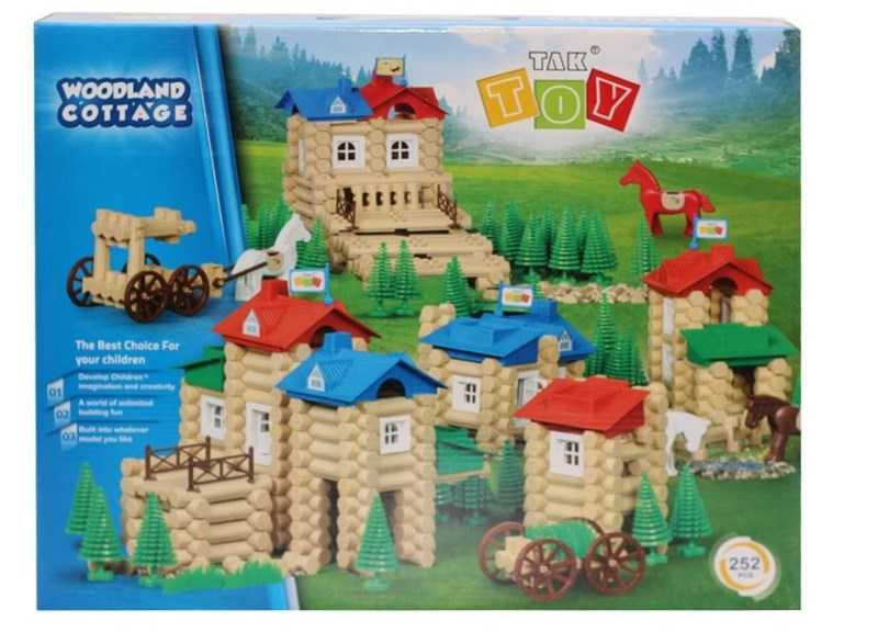 کلبه جنگلی 252 تکه Tak Toy 3552