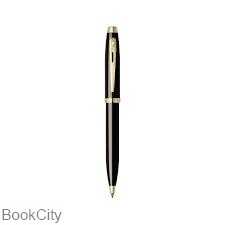 خودکار لاک مشکی گیره طلا SHEAFFER 100