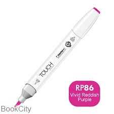 ماژیک طراحی TOUCH RP86 Vivid Reddish Purple Brush