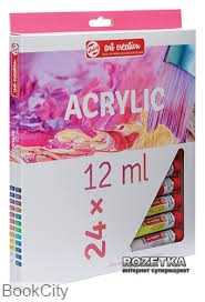 ست رنگ آکریلیک 24 رنگ ROYAL TALENS 9021724 12ml - 0