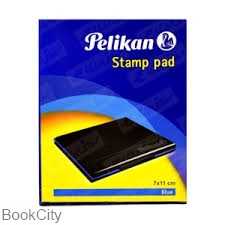 استامپ آبی پلاستیکی Pelikan 10.5×6.6cm
