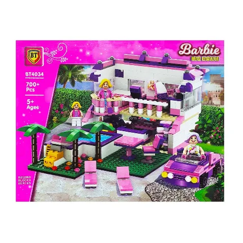 ساختنی باربی بزرگ Barbie Big House BT4034 688pcs