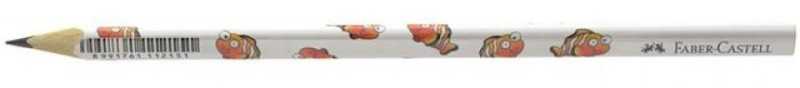 مداد مشکی بدنه مثلثی ماهی FABER CASTELL 118329 Motif