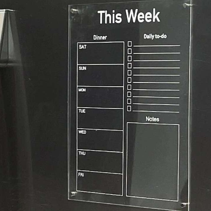 پلنر مگنتی پلکسی A4 هفتگی This Week