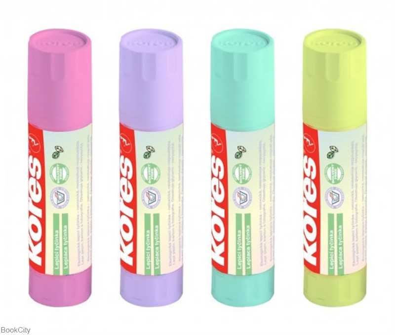 چسب ماتیکی پاستلی Kores 16209 20gr - 0