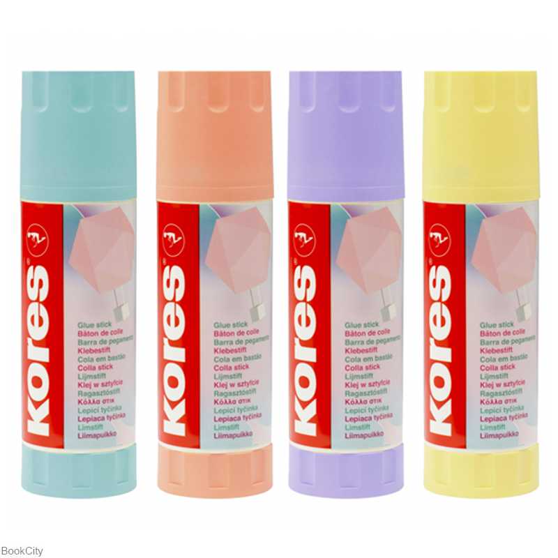 چسب ماتیکی پاستلی Kores 16409 40gr - 0