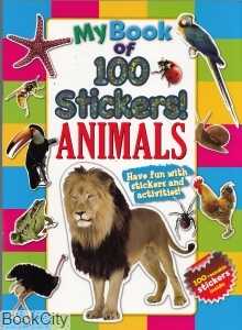 My Book of 100 Stickers Animals