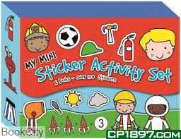 My Mini Sticker Activity Set (پسرانه)