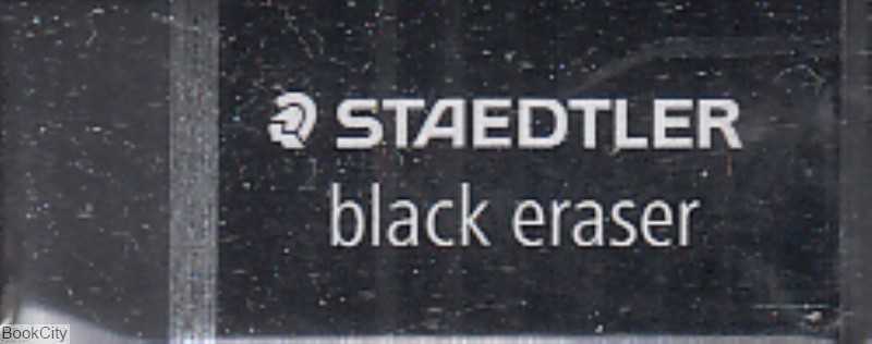 پاک‌کن مشکی متوسط STAEDTLER 526B309LJ Black Eraser - 0