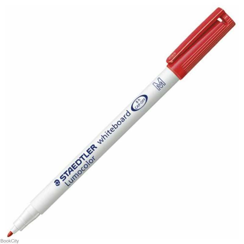ماژیک وایت‌برد قرمز نوک گرد STAEDTLER 301-2 Lumocolor