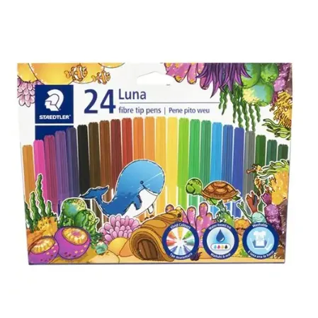 ماژیک 24 رنگ STAEDTLER 327LWP24 Luna