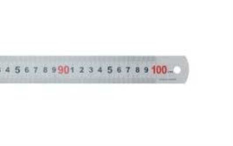 خط‌کش 100cm فلزی