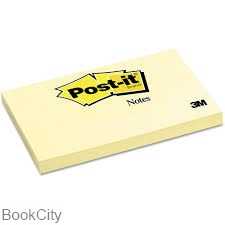 یادداشت چسب‌دار 100 برگ مستطیل نخودی Post-it 655