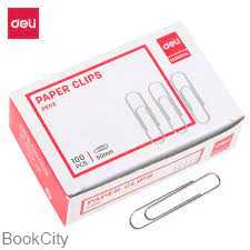 کلیپس 50mm فلزی (100 عددی) deli 39713