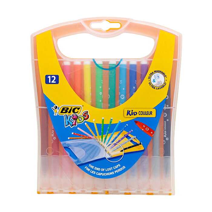 ماژیک 12 رنگ کمانی BiC Kid Couleur