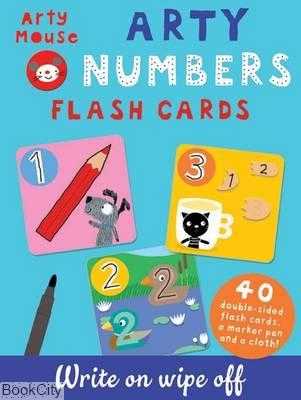 Arty Number Flash Cards