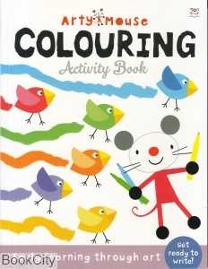 Arty Mouse Colouring 5408
