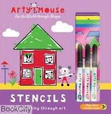 Arty Mouse Stencils 3381
