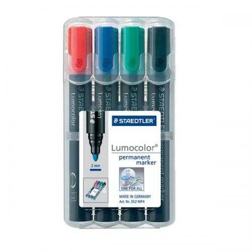ماژیک 4 رنگ پاک‌نشو  Staedtler Lumocolor 2mm - 0