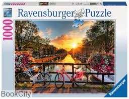 پازل Bicycles in Amsterdam 1000pcs 00662