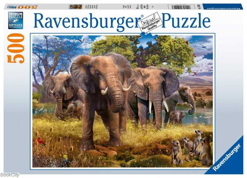 پازل Elephant Family 500pcs 15040