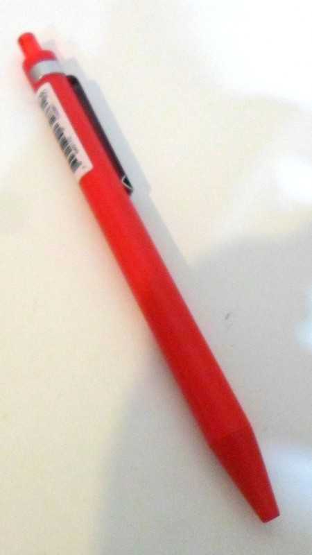 خودکار مشکی بدنه قرمز Premec Radical 250 1mm