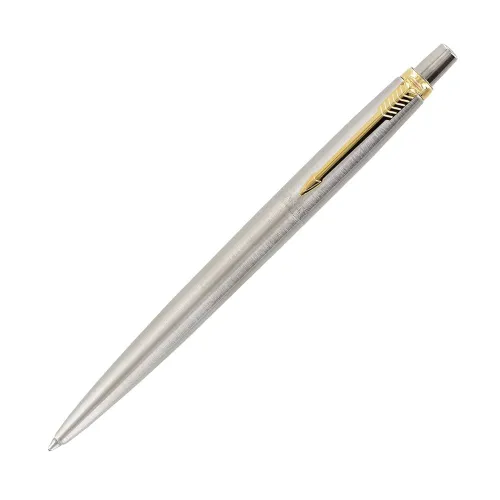 خودکار تمام استیل گیره طلا PARKER 1953182 Jotter