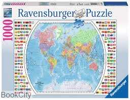 پازل Political World Map 1000pcs 00655