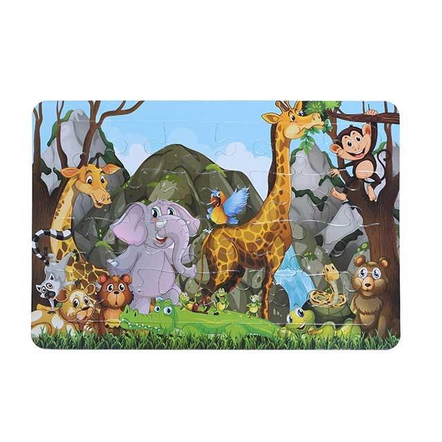 پازل رنگ‌آمیزی سری حیوانات - 0