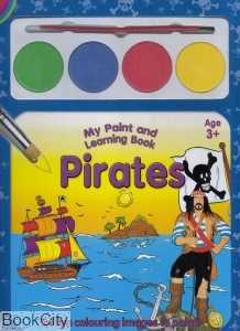 My Paint and Learning Book Pirates