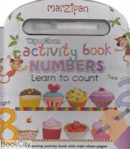 Numbers Wipe Clean Letters Activity Book