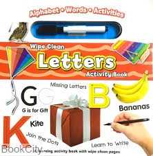 Wipe Clean Letters Activity Book