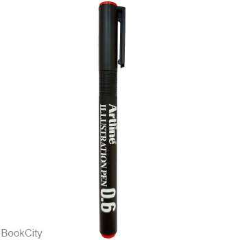 روان‌نویس راپید قرمز Artline EK-286IL 0.6mm