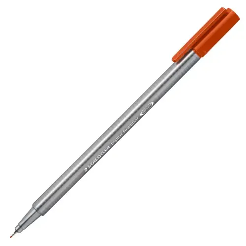 روان‌نویس نوک نمدی آجری STAEDTLER 334-48 - 0