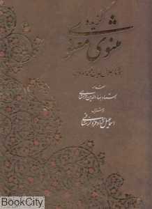 گزیده مثنوی معنوی (2 زبانه لرستانی رحلی با قاب آبان)